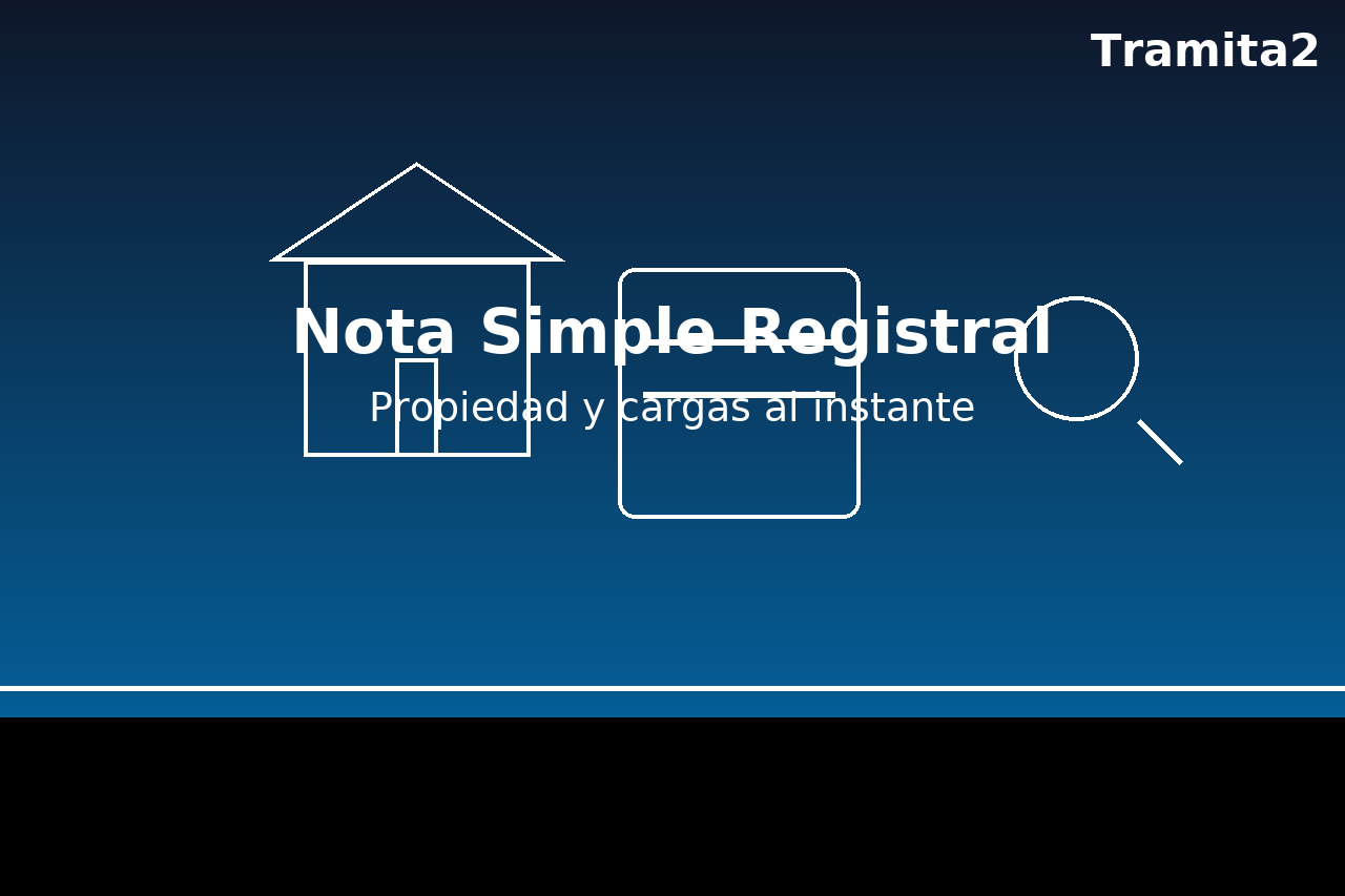 Nota Simple Registral: propiedad y cargas al instante (Huelva y online)