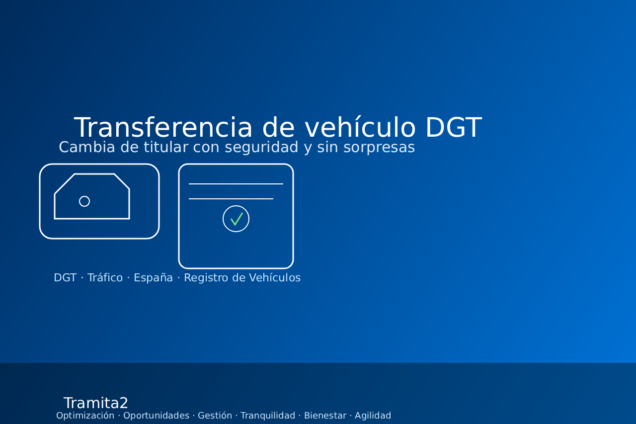 TRANSFERENCIA DE VEHICULO DGT - BLOG